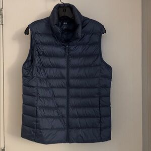 Uniqlo Dark Blue Quilted Vest